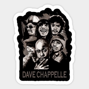 dave chappelle transforms Sticker